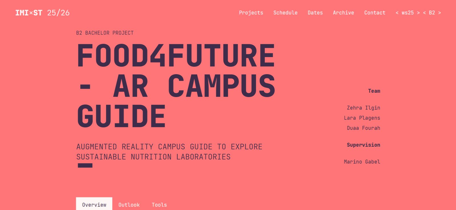 AR Campus Guide Website