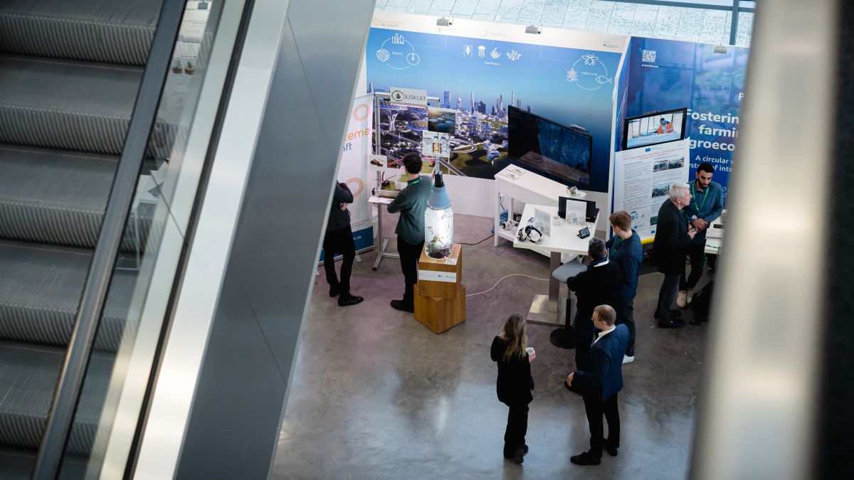 Stand an der Kooperationsbörse des GFFA