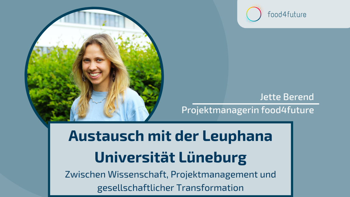 Jette Berend im Austausch mit der Leuphana Lüneburg